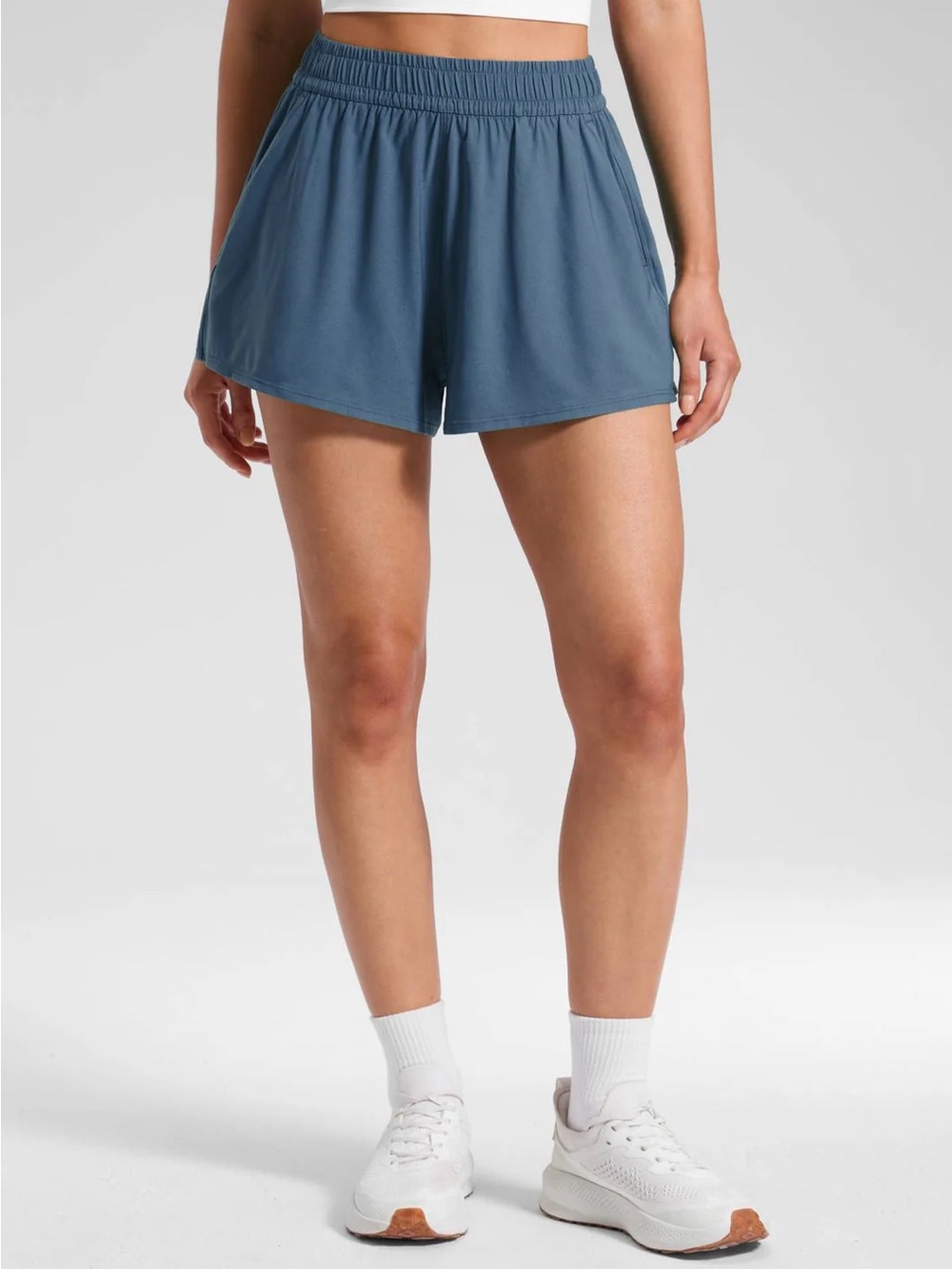 Feathery-Fit Drapey Relaxed Fit Shorts 2.5"